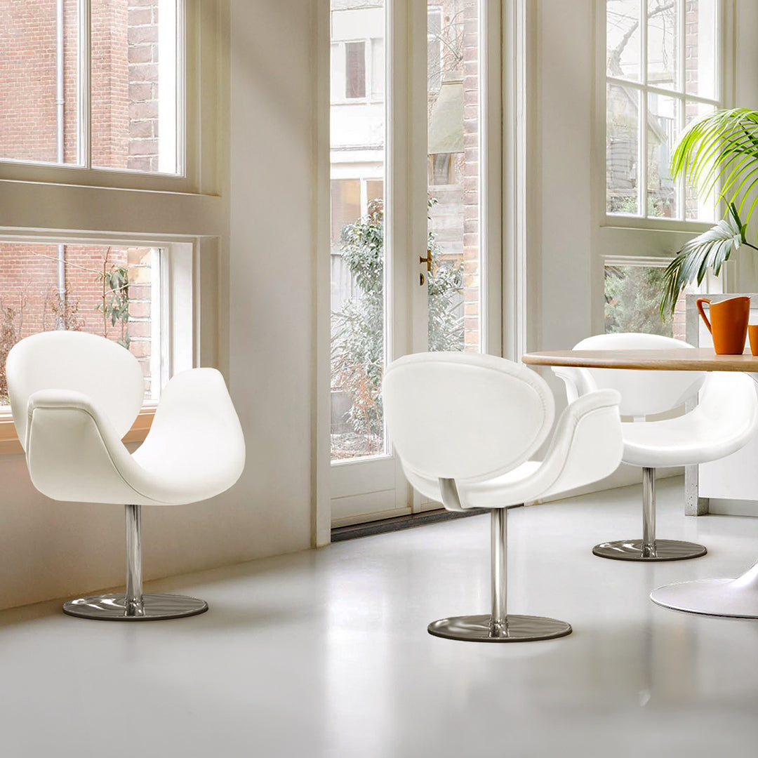 Sillón Tulip Paulin Eco Cuero